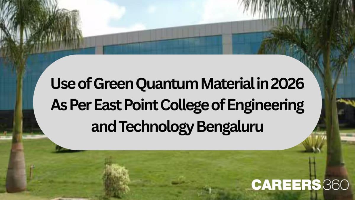 Use of Green Quantum Material in 2026 As Per East Point College of Engineering and Technology Bengaluru